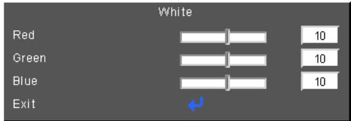 OPTOMA GT760 - Color Settings - 3