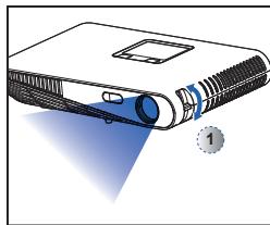 OPTOMA ML1000 - Description du contenu de la boite - 14