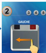 OPTOMA ML1000 - Guide d'utilisation du panneau tactile - 4