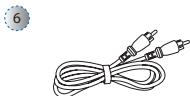 OPTOMA ML1000 - Description du contenu de la boite - 6