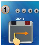 OPTOMA ML1000 - Guide d'utilisation du panneau tactile - 1