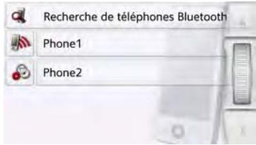 BECKER ACTIVE 50 - Acceder a une lista d'appareils - 1