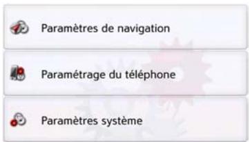 BECKER ACTIVE 50 - Sélection des réglages du système - 2