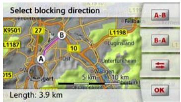 BECKER ACTIVE 50 - Blocage permanent de routes - 1