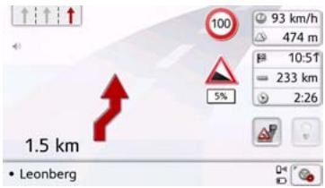 BECKER ACTIVE 50 - Touche Mode visualisation - 7