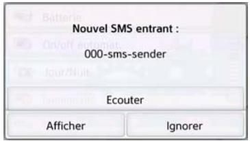 BECKER ACTIVE 50 - Message SMS entrant - 1