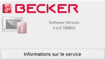 BECKER ACTIVE 50 - Informations sur le service - 2