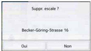 BECKER TRANSIT 45 - Supprimer une étape - 2