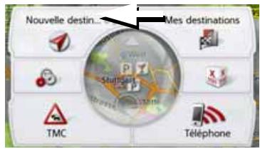 BECKER TRANSIT 45 - Menu « Nouvelle destin… » - 1
