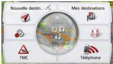 BECKER TRANSIT 45 - Le menu principal - 1