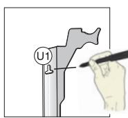 EQUATION VIRTUOSO - Fixation murale du radiateur - 12