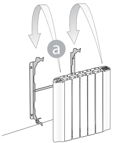 EQUATION VIRTUOSO - Fixation murale du radiateur - 20