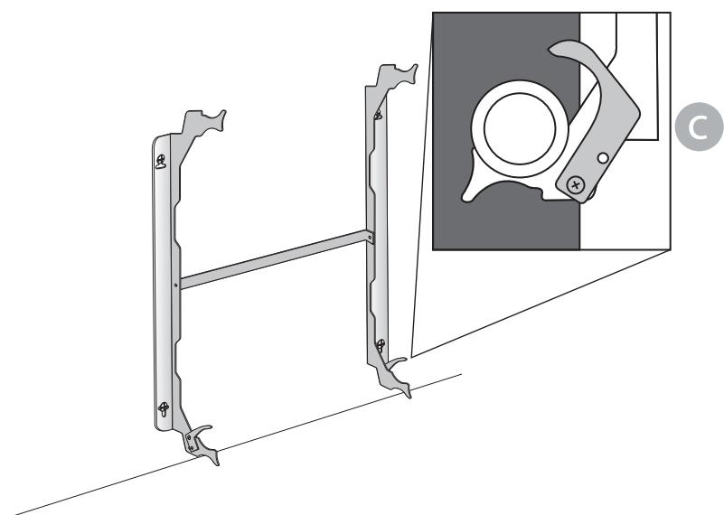 EQUATION VIRTUOSO - Fixation murale du radiateur - 19