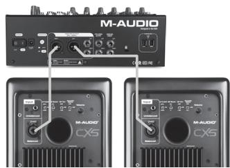 M-AUDIO STUDIOPHILE CX5 - Diagramme de connexion - 2