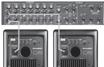 M-AUDIO STUDIOPHILE CX5 - Diagramme de connexion - 3
