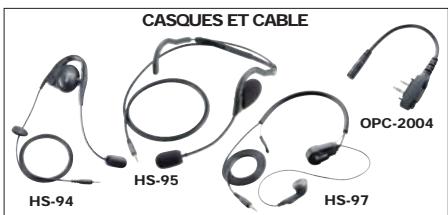 ICOM IC-V80E - CABLES alimentation - 2