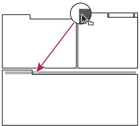 ADOBE SOUNDBOOTH CS5 - Ancrage ou regroupement de panneaux - 1