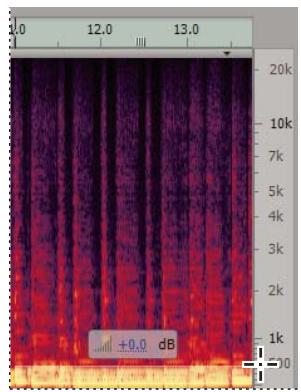 ADOBE SOUNDBOOTH CS5 - Identification visuelle du bruit - 3
