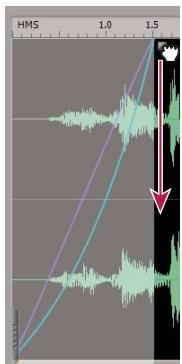 ADOBE SOUNDBOOTH CS5 - Création d'un fondu d'entrée ou de sortie précis - 2