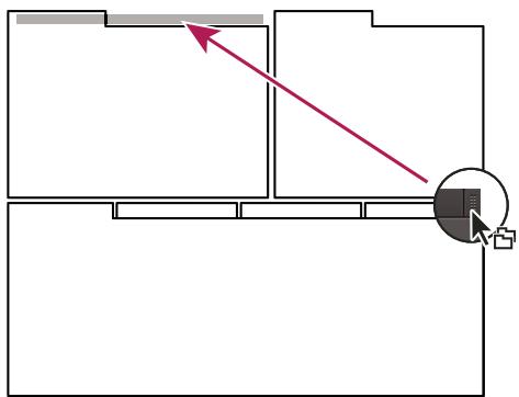 ADOBE SOUNDBOOTH CS5 - Ancrage ou regroupement de panneaux - 2