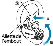 BOSE BLUETOOTH HEADSET - Adaptation du casque à l'oreille - 3