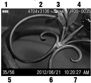 SIGMA DP1 MERRILL - POUR PASSER D'UNE IMAGE A LA SUIVANTE EN VUE PAR VUE : - 1