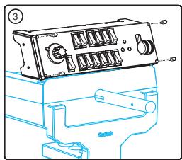 SAITEK PRO FLIGHT SWITCH PANEL - Installer le switch panel - 3