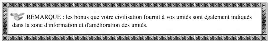 GAMES PC EMPIRE EARTH 1 - Boutons d'amélioration des unités - 1