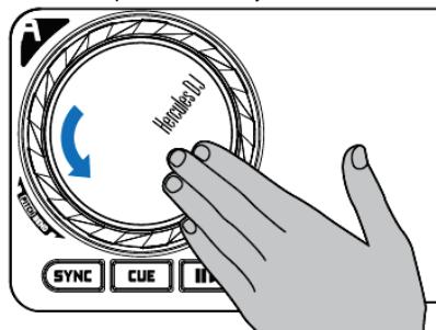 HERCULES DJCONTROL COMPACT - - SCRATCHER SUR UN MORCEAU - 5
