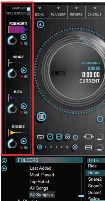 HERCULES DJCONTROL COMPACT - Modification de la liste de samples par défaut - 1