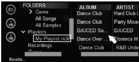 HERCULES DJCONTROL COMPACT - -CRÉER UNE LISTE DE LECTURE - 3