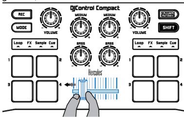 HERCULES DJCONTROL COMPACT - -LANCER UN MIX - 2