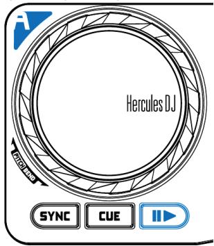 HERCULES DJCONTROL COMPACT - - SCRATCHER SUR UN MORCEAU - 2