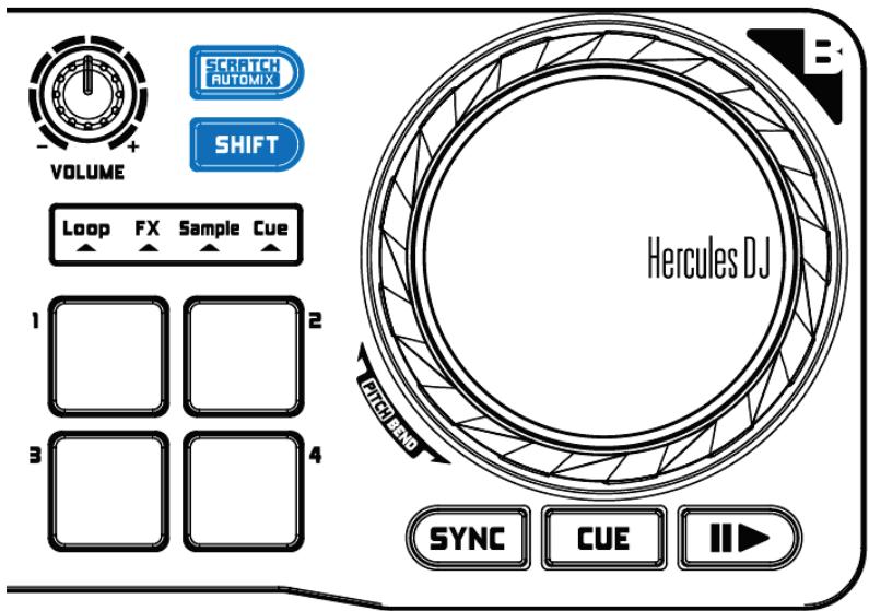 HERCULES DJCONTROL COMPACT - -AUTOMIX - 1