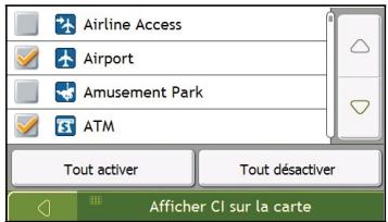 NAVMAN N40I - Centres d'intérêt - 5