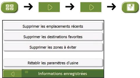 NAVMAN N40I - Infos enregistrées - 1