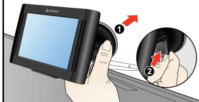 NAVMAN N40I - Installer la F45/F47M-Series dans un vehicule - 2