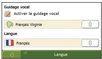 NAVMAN N40I - Langue - 2