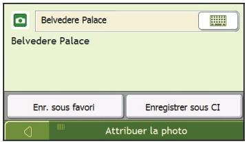 NAVMAN N40I - Comment enregister une photo NavPix™ vers un CI? - 9
