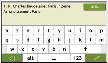 NAVMAN N40I - Comment enregister un favors ou Chez moi? - 2