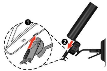 NAVMAN N40I - Installer la F45/F47M-Series dans un vehicule - 1