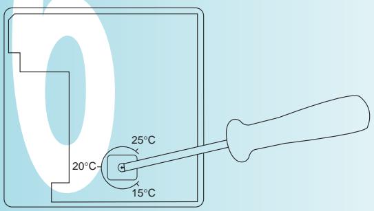 MERLIN GERIN REGAD1 SONDE - Réglez la consigne sous capot - 1