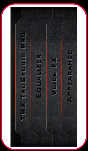 CREATIVE SOUND BLASTER TACTIC3D WRATH WIRELESS - Réglage des paramètres de volume - 1