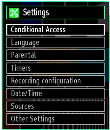 TECHWOOD TKF322016B - Configuring Your TV's Settings - 1