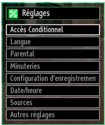 TECHWOOD TKF322016B - Configuration des paramètres de votre téléviseur - 1