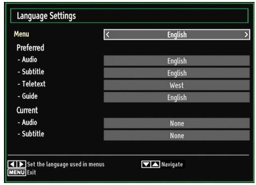 TECHWOOD TKF322016B - Configuring Language Preferences - 1