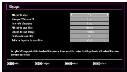 TECHWOOD TKF322016B - Réglages du navigateur média - 1