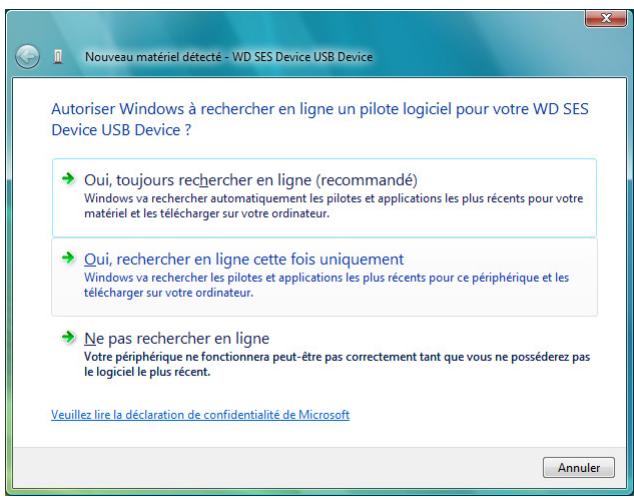 WESTERN DIGITAL MY BOOK FOR MAC - Installation du lecteur automatique - 2