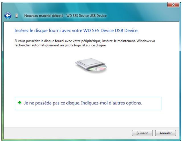 WESTERN DIGITAL MY BOOK FOR MAC - Installation du lecteur manuellement - 3