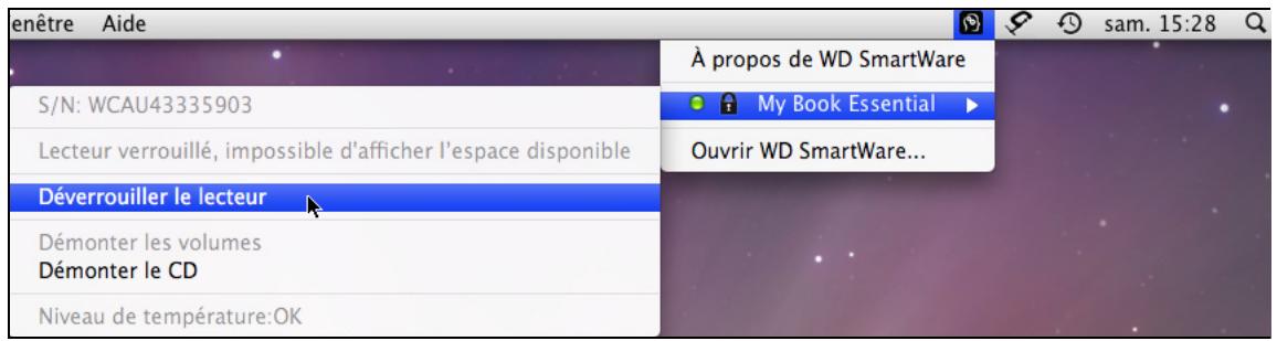WESTERN DIGITAL MY BOOK FOR MAC - Vérification de l'état du lecteur - 2